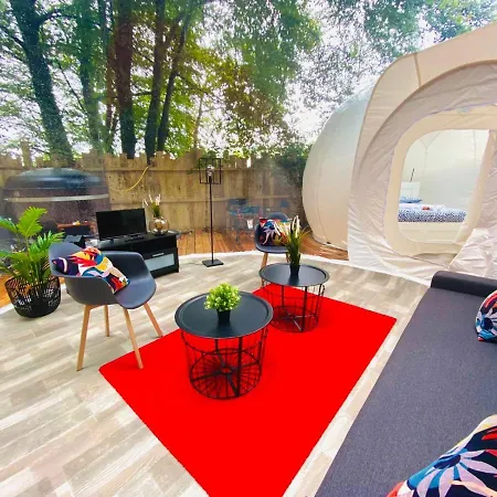 بيت خشبي L'etape En Foret *